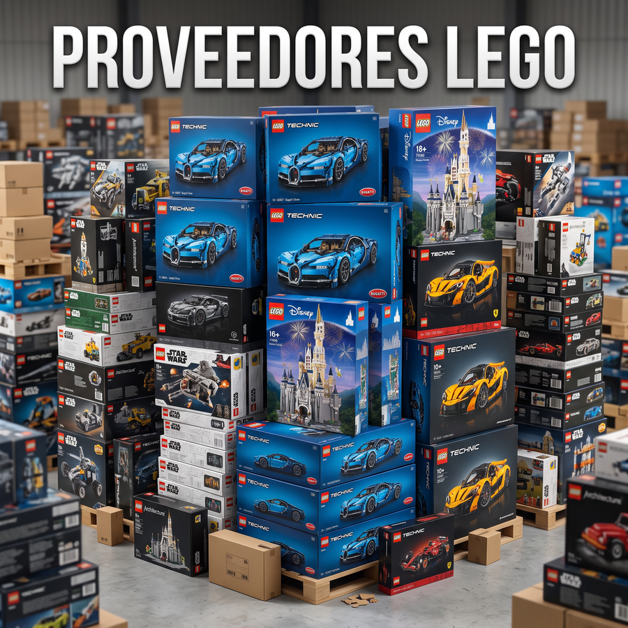 Proveedores LEGO + Guía paso a paso